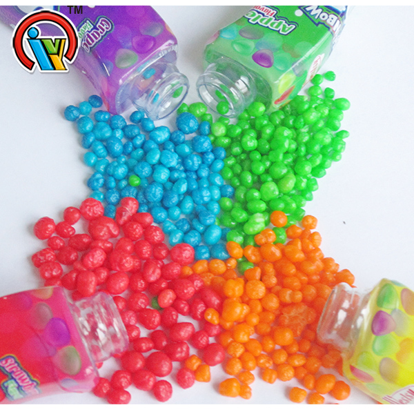 Fruity crystal hard candy