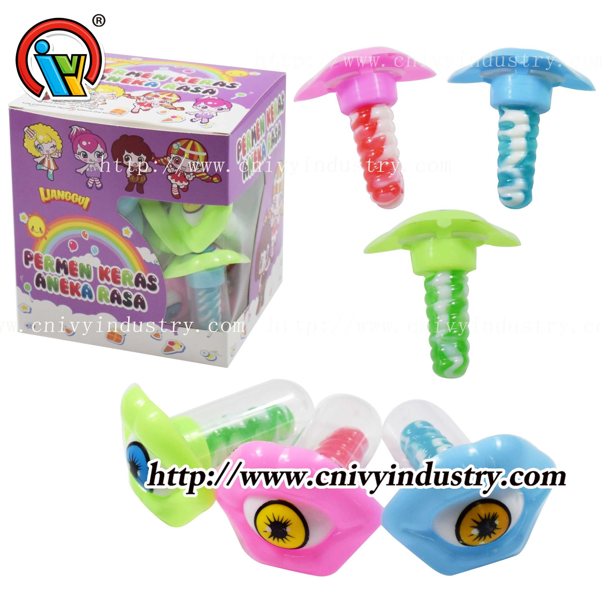 new arrival eye nipple lollipop candy supplier