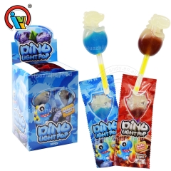 dinosaur shape light lollipop candy wholesale